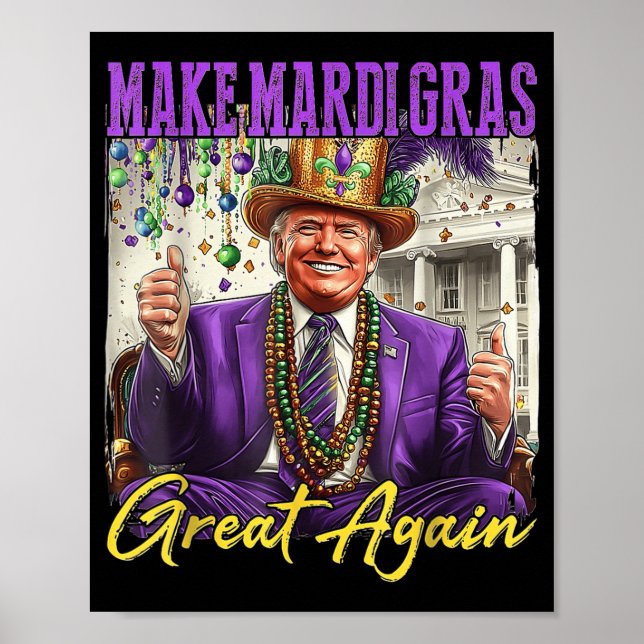 Gör Mardi Gras Underbar igen Poster (Framsidan)
