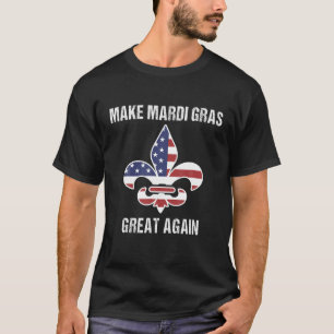 Gör Mardi Gras Underbar igen Pro Trump Mardi Gras T Shirt