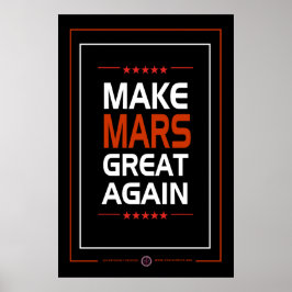 Gör Mars Underbar igen Poster