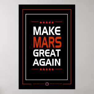 Gör Mars Underbar igen Poster