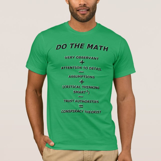 GÖR MATH-konspirationen "Theorist Quties T-Shirt" T Shirt (Framsida)