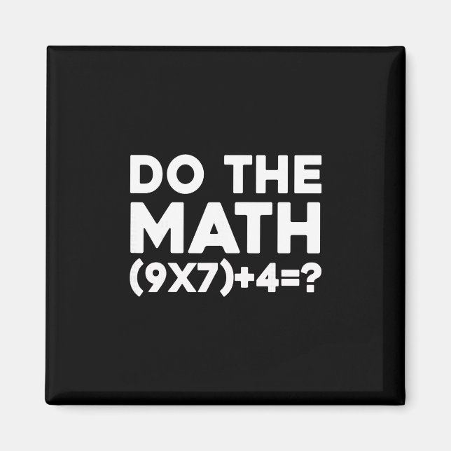 Gör Matten 67 Meme 1  Magnet (Framsidan)