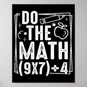 Gör Matten 67 Meme 6 7 Roliga Sex Sju Kvinnor Poster