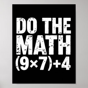 Gör Matten 67 Meme Rollig Sex Sju Lärare Poster