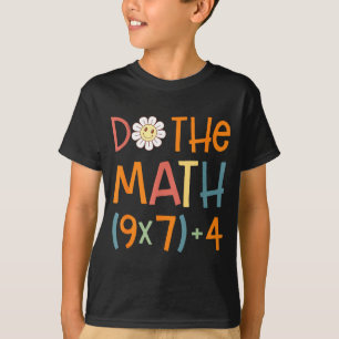 Gör Matten 67 Meme Rollig Sex Sju Matematiklärare T Shirt
