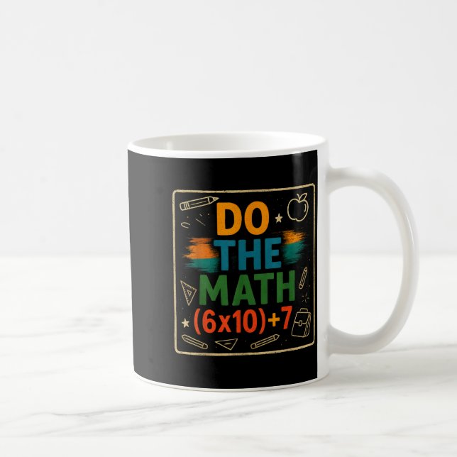 Gör Matten Roligt 67 Ekvation Klasslärare Present  Kaffemugg (Höger)