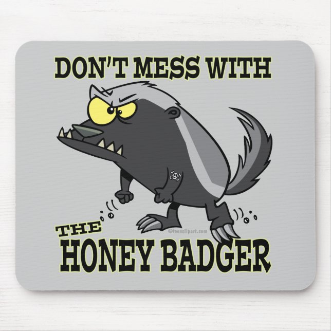 GÖR  MED HONEY BADGER MUSMATTA (Framsidan)