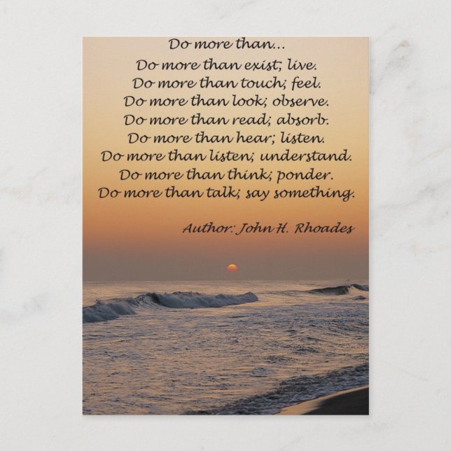 Gör mer än.. vykort (Framsida)