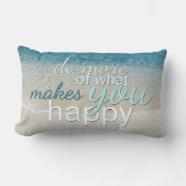 Gör mer av det som får dig att citera Lycklig Lumbarkudde