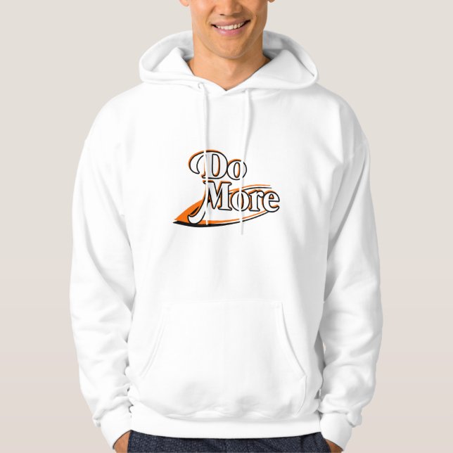 Gör mer hoodie (Framsida)