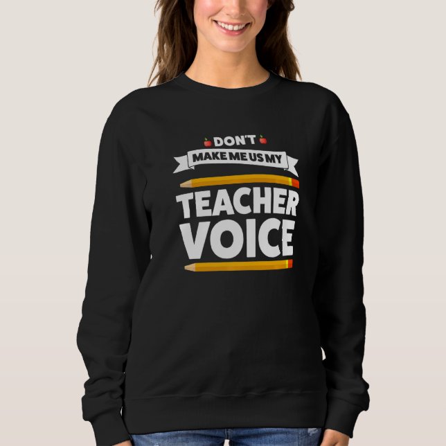 Gör mig Använda till Lärare Voice Math Lärare T Shirt (Framsida)