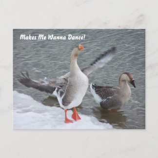 Gör mig att önska att dansa! vykort