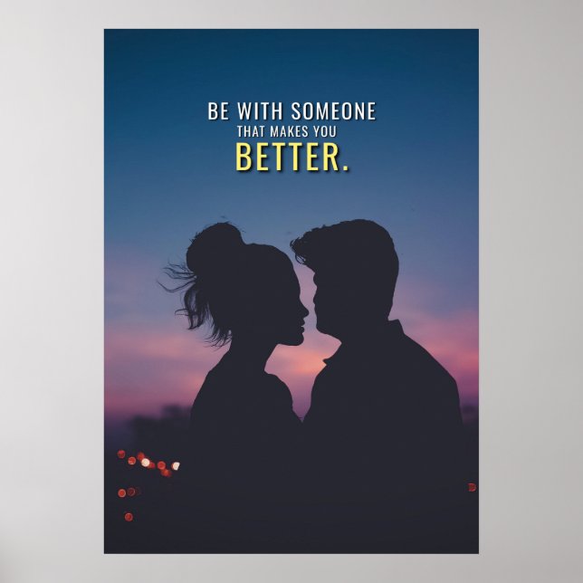 Gör mig bättre Romantic Kärlek par Poster (Framsidan)