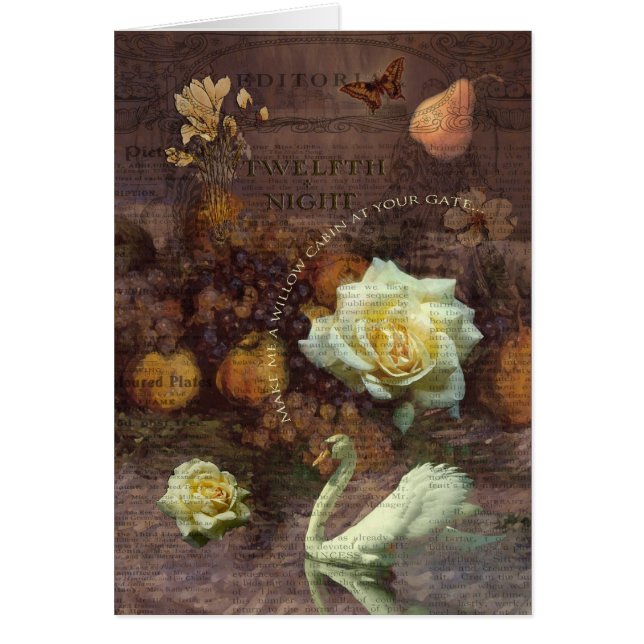 Gör mig en pilkabin… hälsningskort (Framsidan)