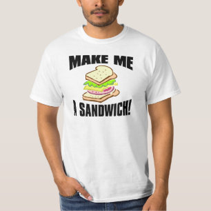 Gör mig en smörgås t shirt