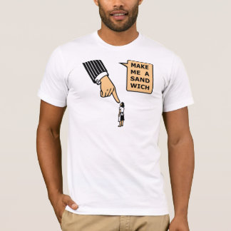 Gör mig en smörgås tee shirt