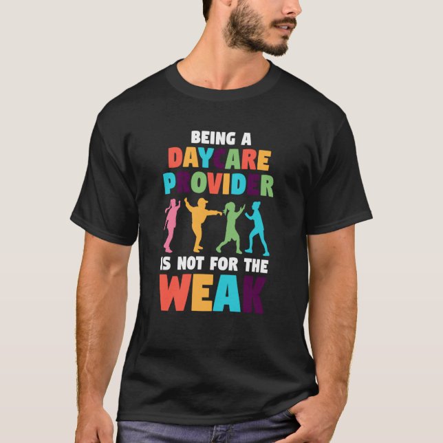 Gör mig inte använda att mitt daghem ger mig talda t shirt (Framsida)