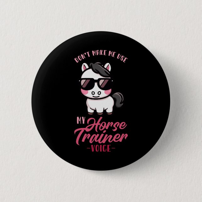 Gör mig inte Använda min hästtränare i Equestri Knapp (Framsida)