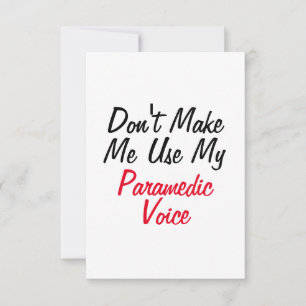 Gör mig inte Använda min Sjukvårdare-röst Kort