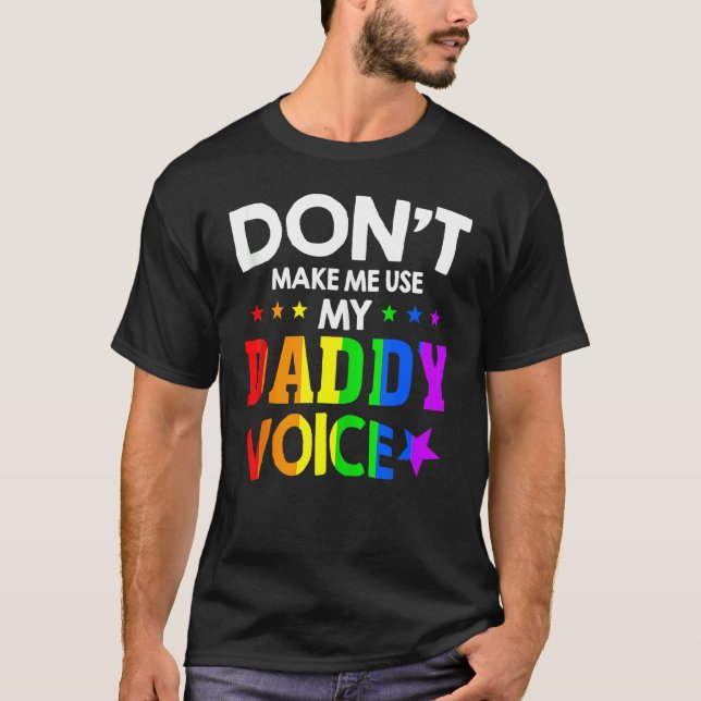 Gör mig inte Använda mitt Pride för telefonsvarare T Shirt (Framsida)