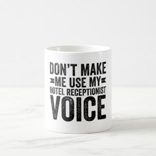 Gör mig inte Använda till min telefonsvarare Kaffemugg