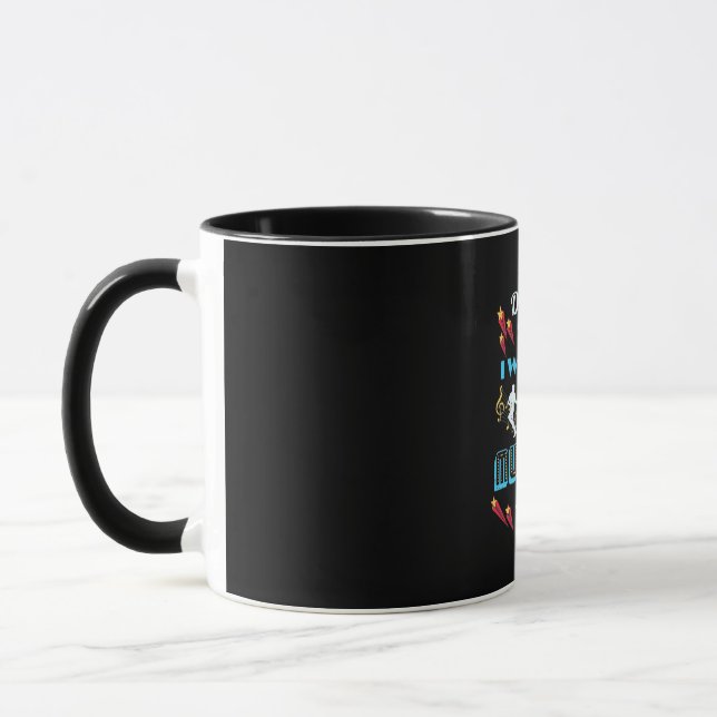 Gör mig inte av musiker mugg (Vänster)