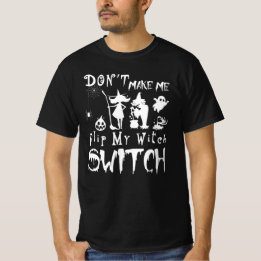 gör mig inte förbannad, rolig Halloween T Shirt