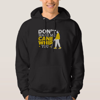 Gör mig inte Käpp och pipa dig blindille Blind Awa Hoodie