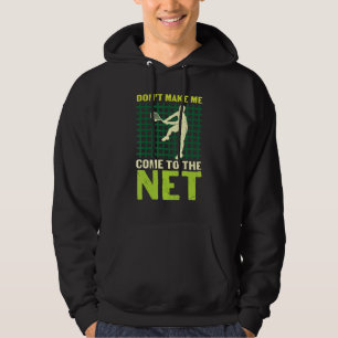 Gör mig inte Kom till Netto Vintage Tennis Playe Hoodie