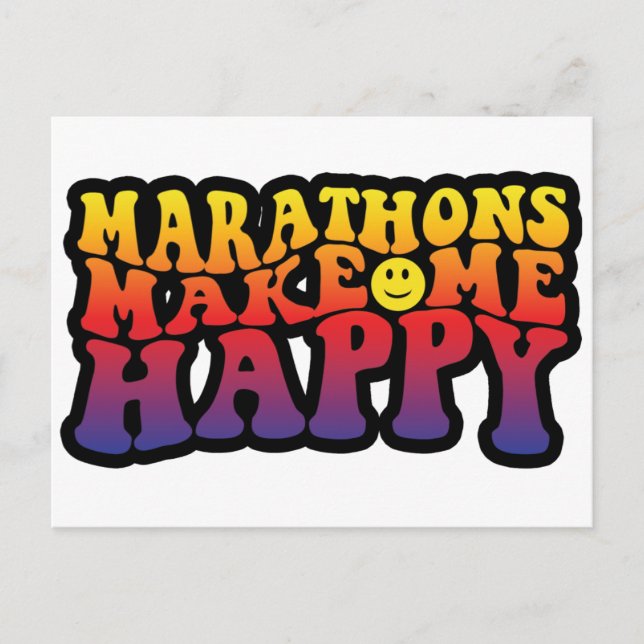 Gör mig Lycklig! Vykort (Framsida)