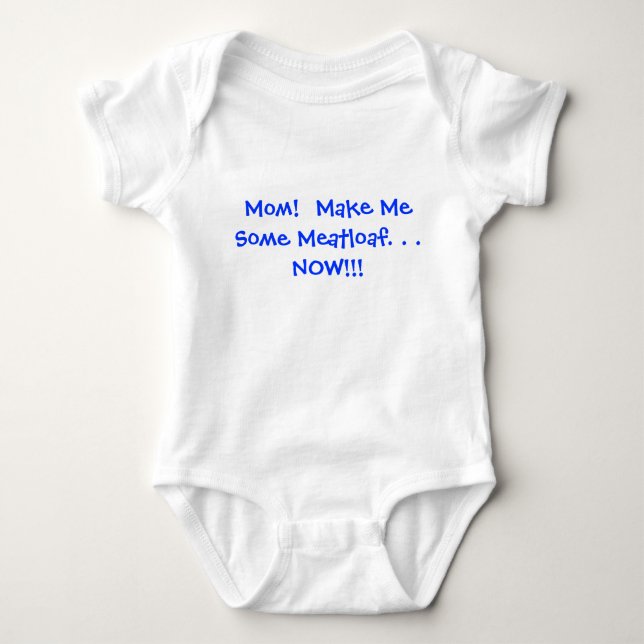 Gör mig någon köttfärslimpa t-shirt (Framsida)