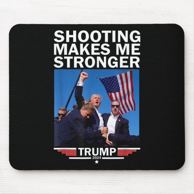 Gör mig starkare Donald Trump 2024 Musmatta (Framsidan)