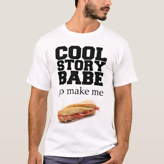 Gör mig till en Sandwich T-Shirt (Framsida)