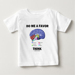 Gör mig till en tjänst för Tänka (Brain Anatom T Shirt