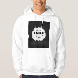 "Gör mig till Smile Black and White T-Shirt | Tren Hoodie