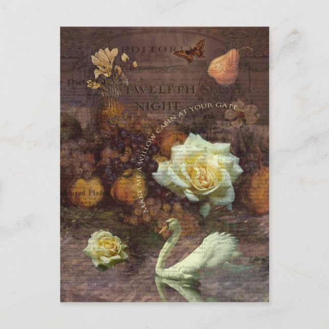 Gör mig till Willow Cabin... Vykort (Framsida)