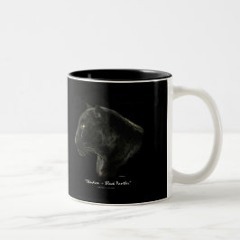 "GÖR MIN BLACK!" Black Panther Jaguar Coffee Mugg