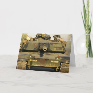 Gör min dag M1A1Abrams MBT Kort