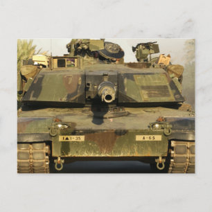Gör min dag M1A1Abrams MBT Vykort