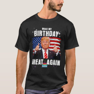 Gör min födelsedag Underbar igen, lustigt Fläkt T Shirt