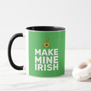 Gör min irländska cool rolig mugg