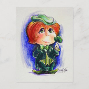 Gör min irländska Ögon sjömil - St. Patrick's Day Vykort