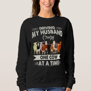 Gör min man galen en ko åt gången t shirt