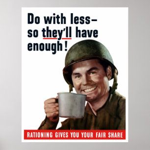 Gör mindre så att de får nog poster