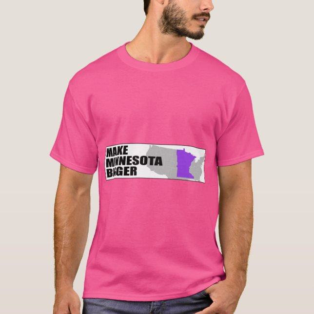 Gör Minnesota Bigger Bumper T Shirt (Framsida)