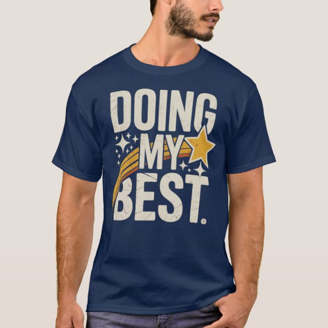 Gör mitt bästa (2) t shirt (Framsida)