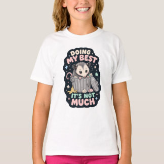 Gör mitt bästa pungräddare-humor t shirt