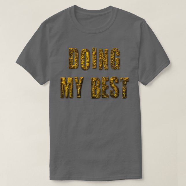 Gör mitt bästa t shirt (Design framsida)