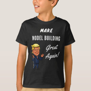 Gör modellens Byggnad Underbar igen T Shirt