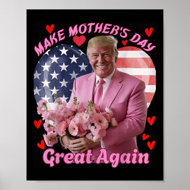 Gör Mors dag till Underbar igen, roligt, dra Lyckl Poster (Framsidan)